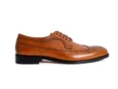 calvero tan derby brogue shoe