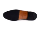 calvero tan derby brogue shoe