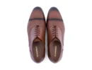 eden tan toe cap oxford top
