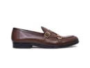 glaze brown Belgian monk strap