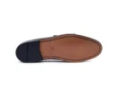 glaze brown Belgian monk strap sole