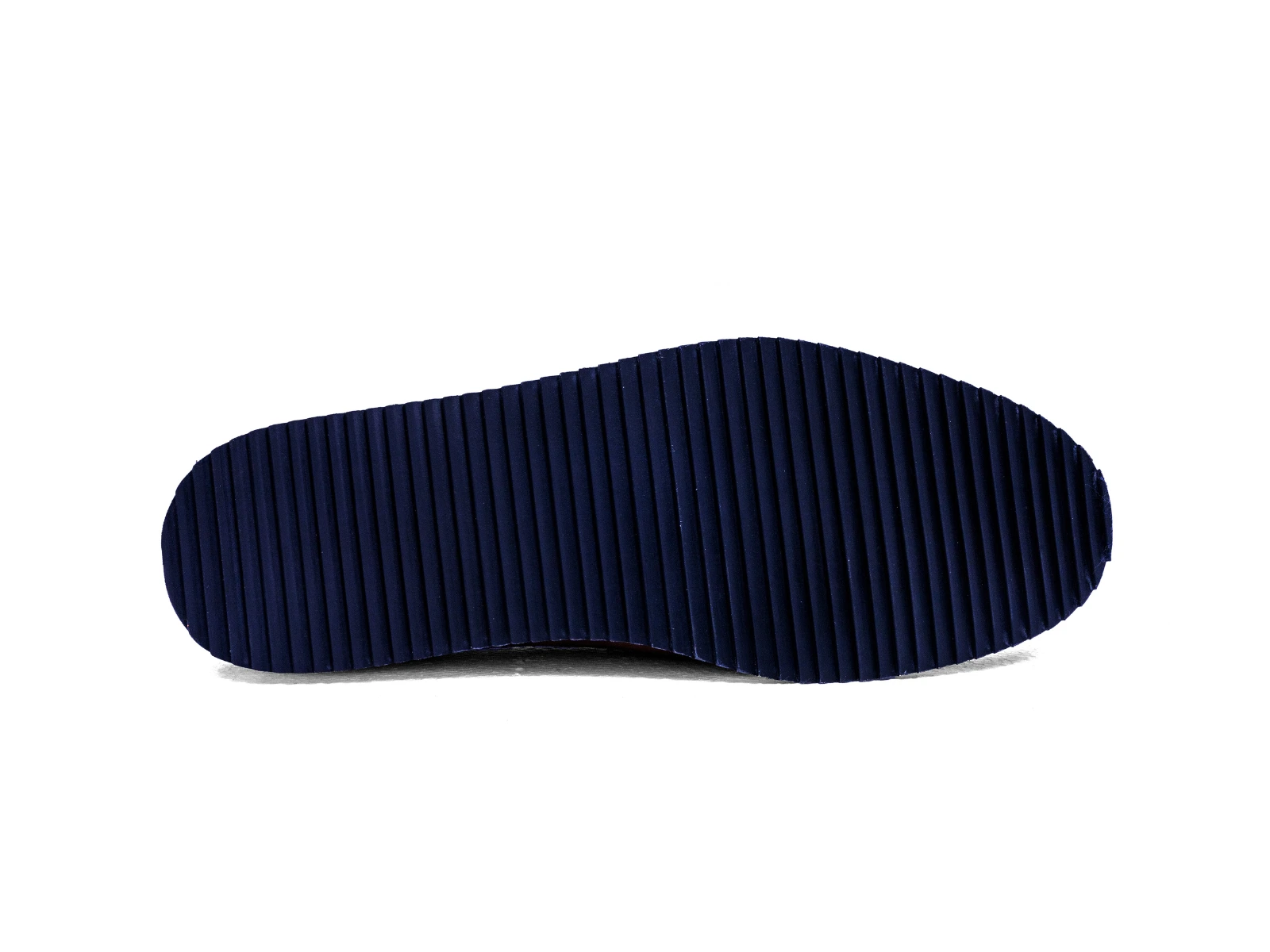 strado brown milled blue milled strap loafers sole