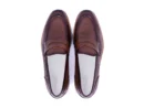 strado tan milled loafers top