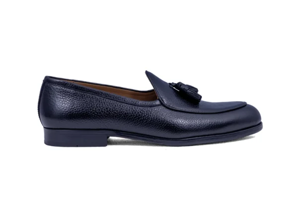 kensley black belgian loafers