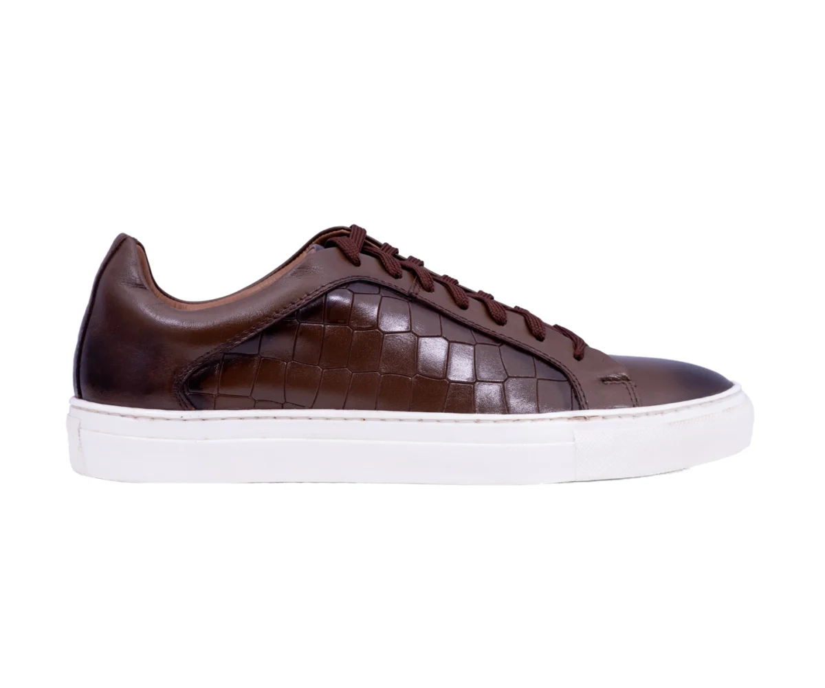 melorin brown sneakers new
